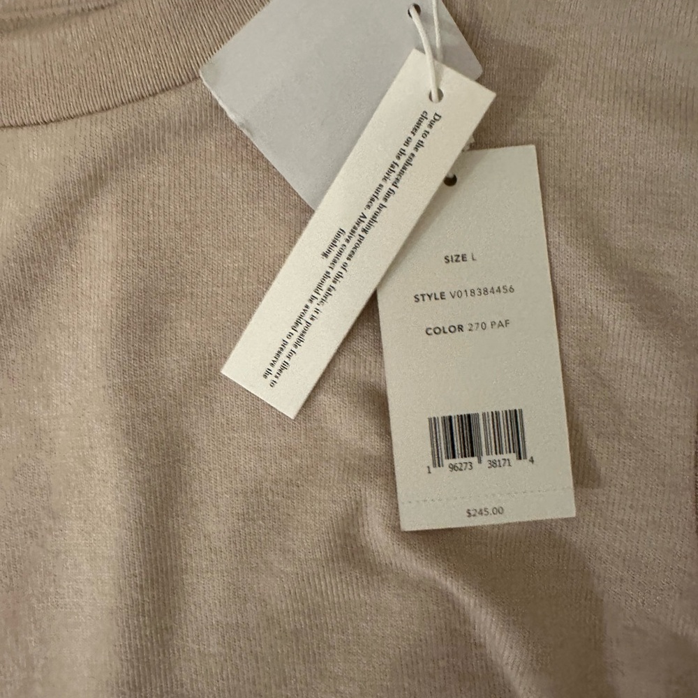 Vince Creamy Beige Sleeveless Maxi Dress - Picture 7 of 10
